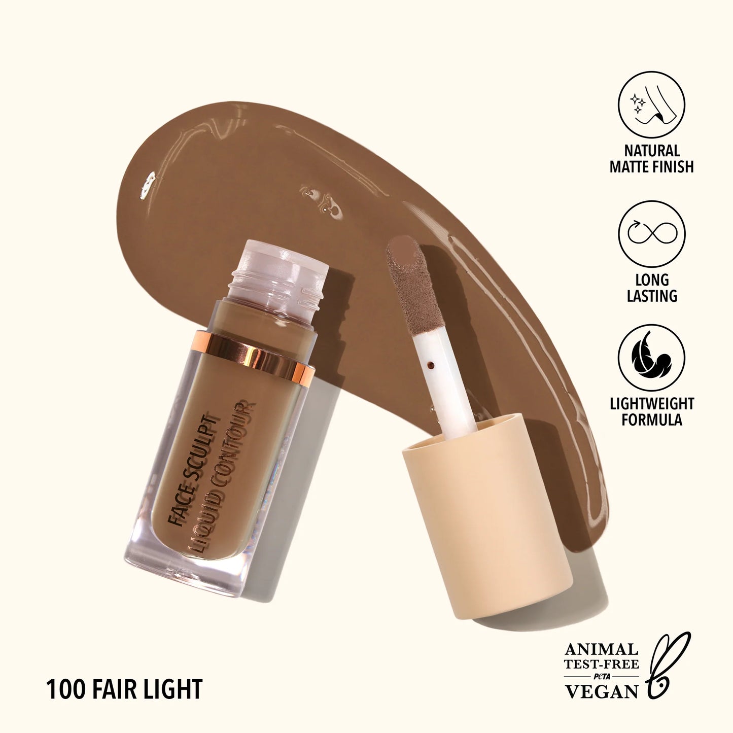Contouring / Bronzer Face Sculpt Liquid Contour Moira Cosmetics