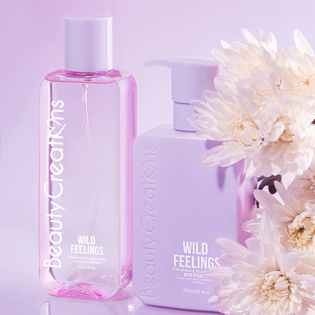 Coffret Lotion et brume corps Wild Feelings -Beauty Creations