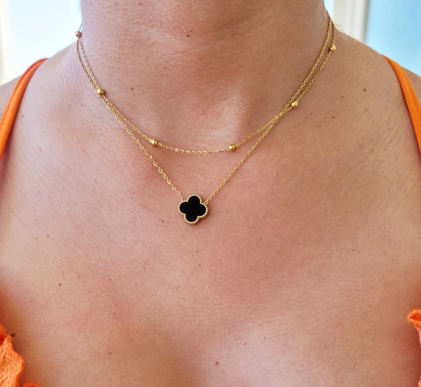 COLLIER JASMINE NOIR