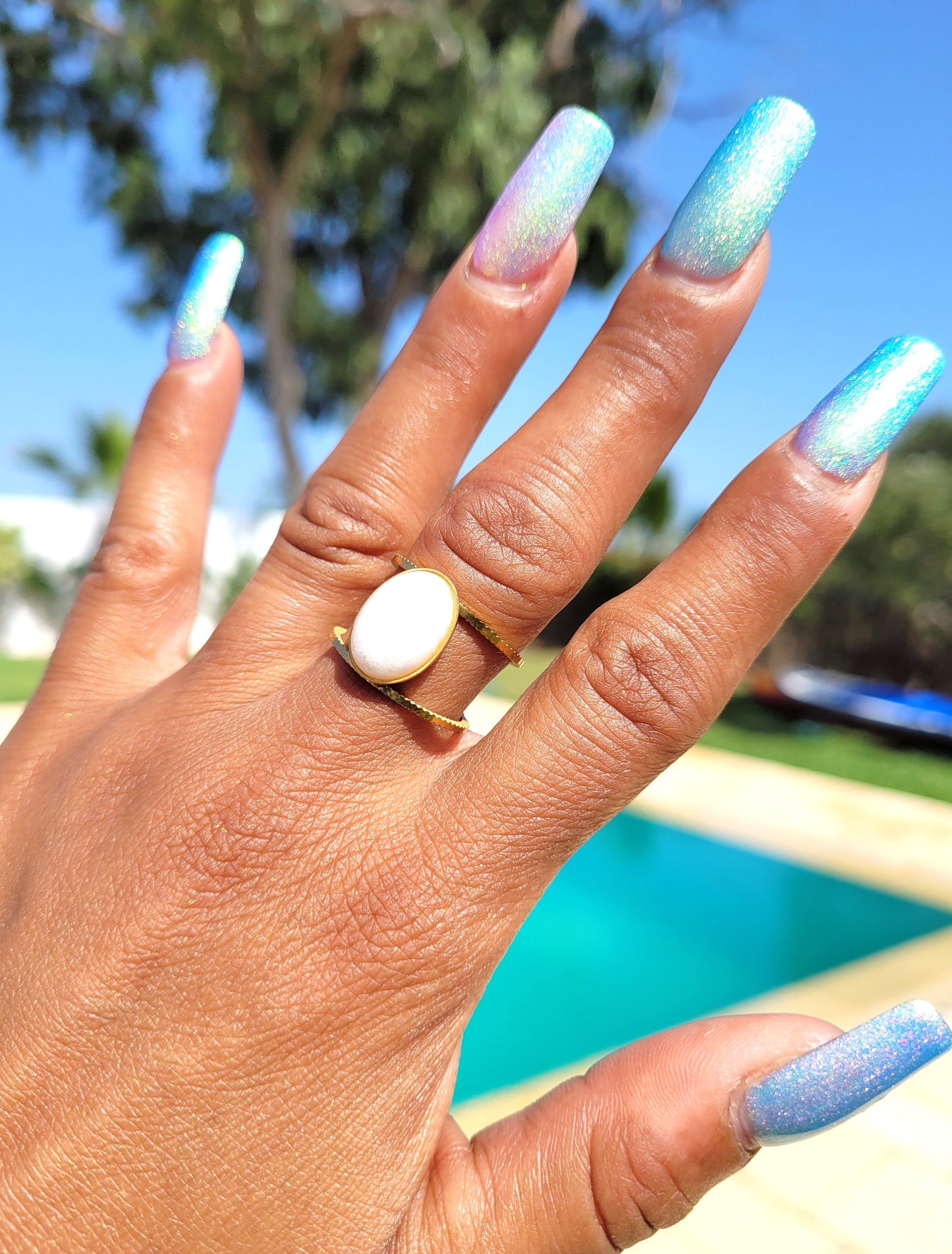 BAGUE MARBLE