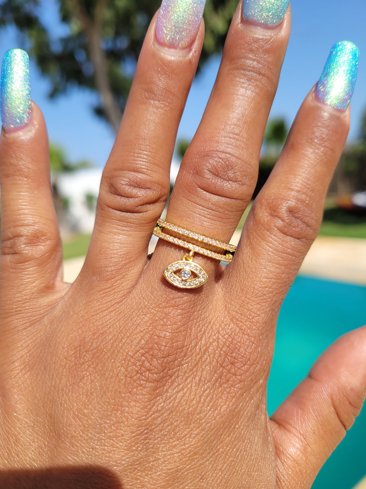 BAGUE DIAMOND EYE