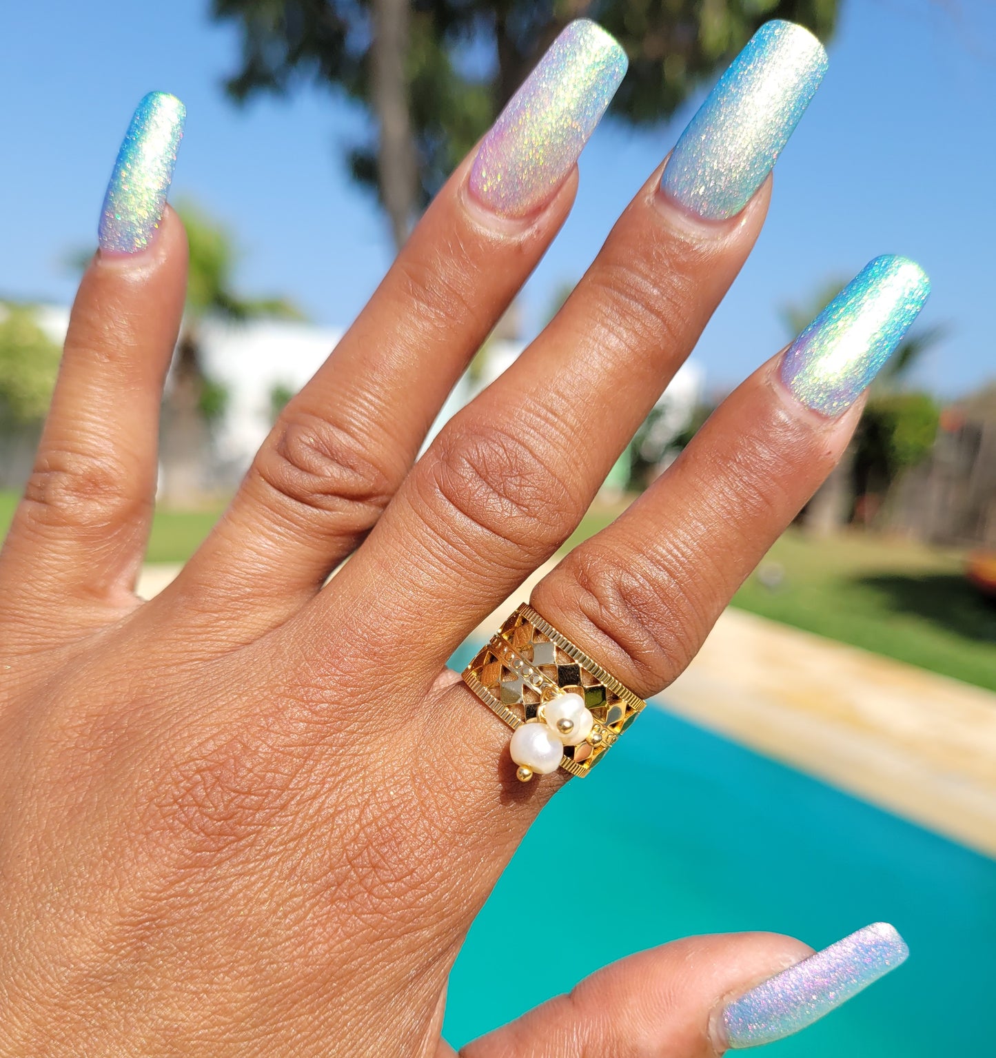 BAGUE AMBER