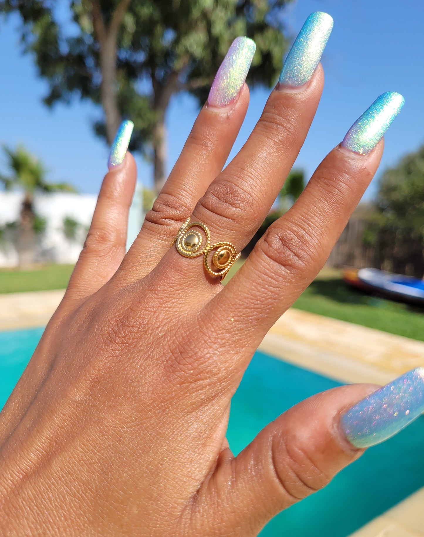 BAGUE INES GOLD