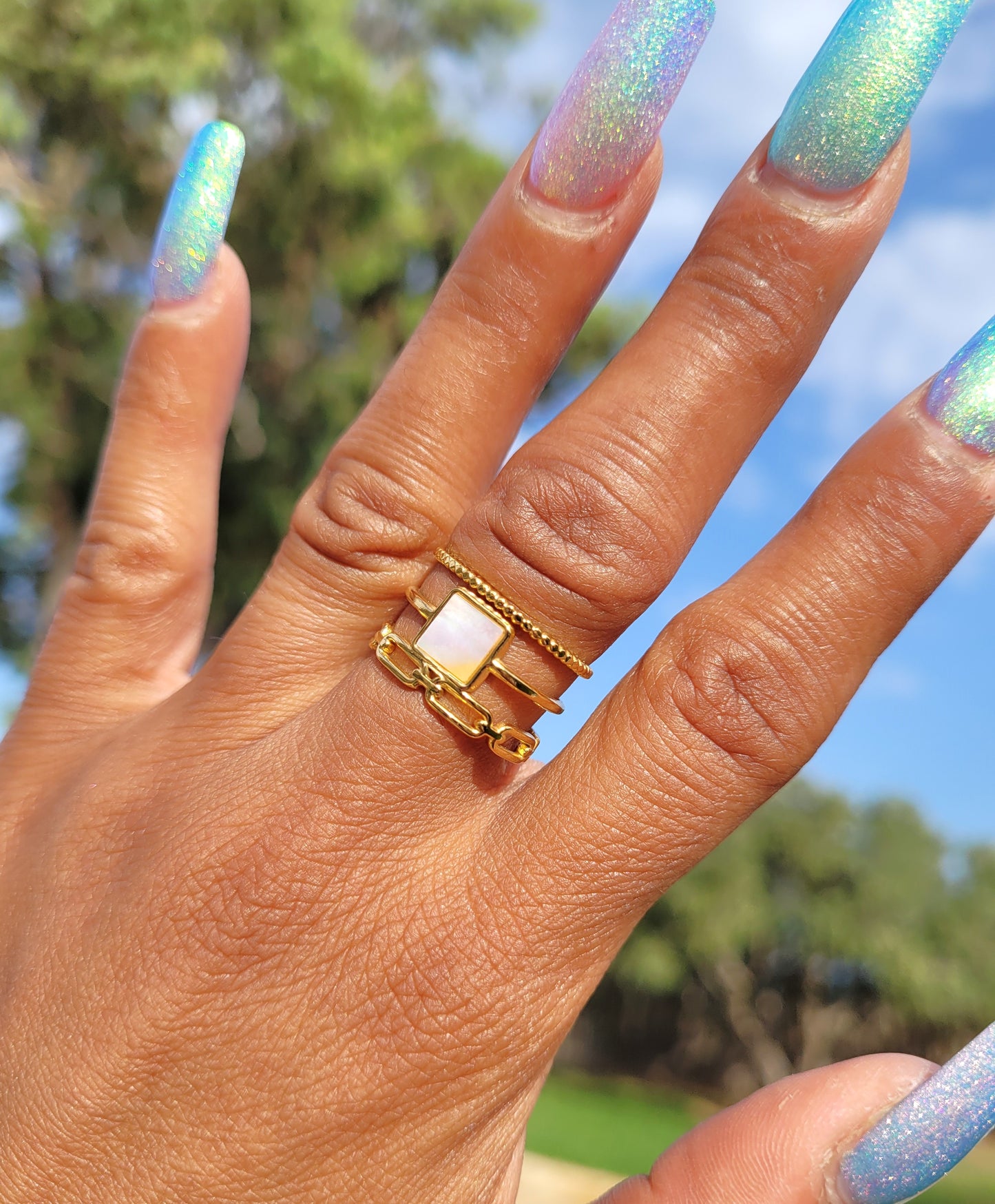 BAGUE HOLO