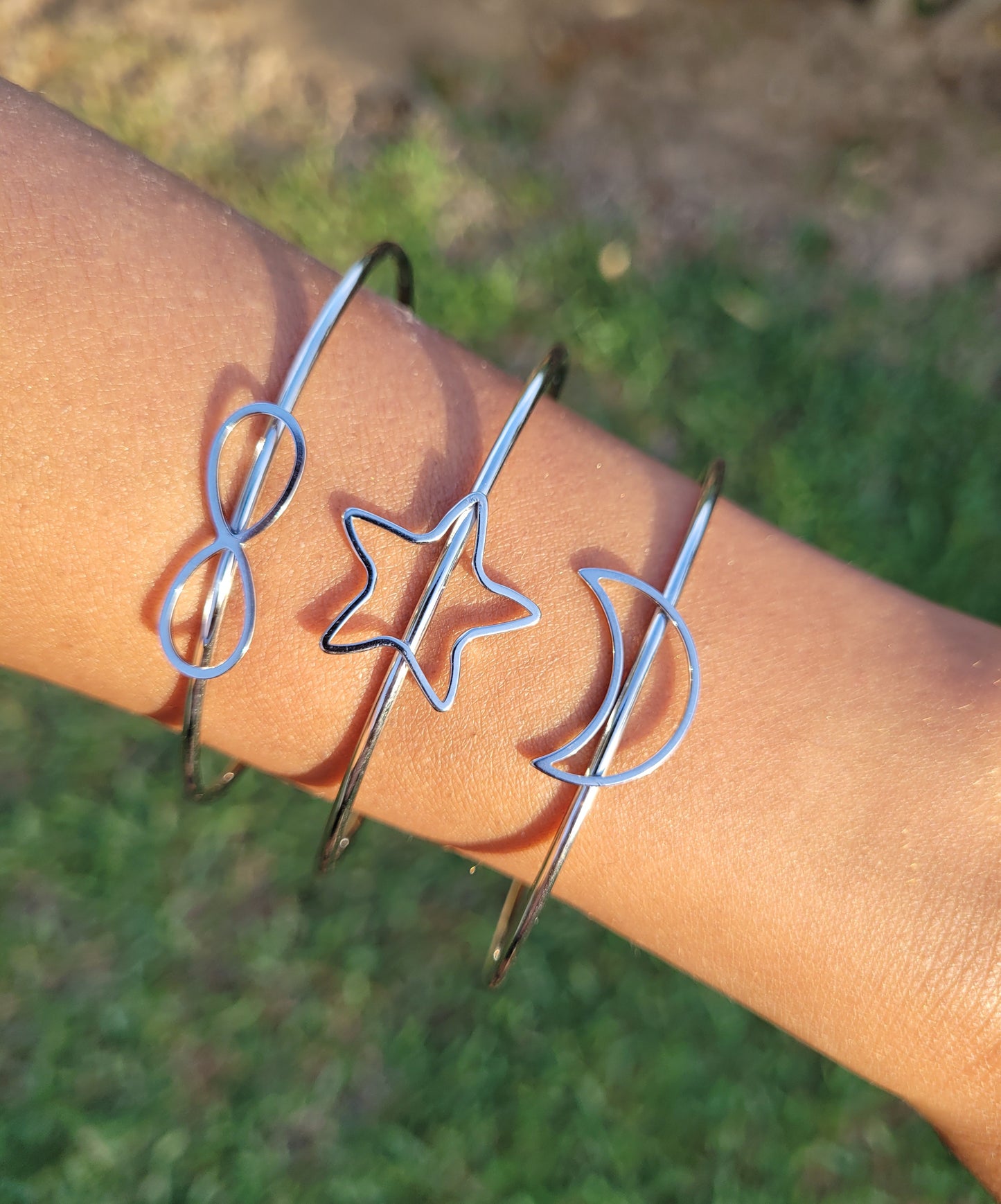 BRACELET MANCHETTE SILVER