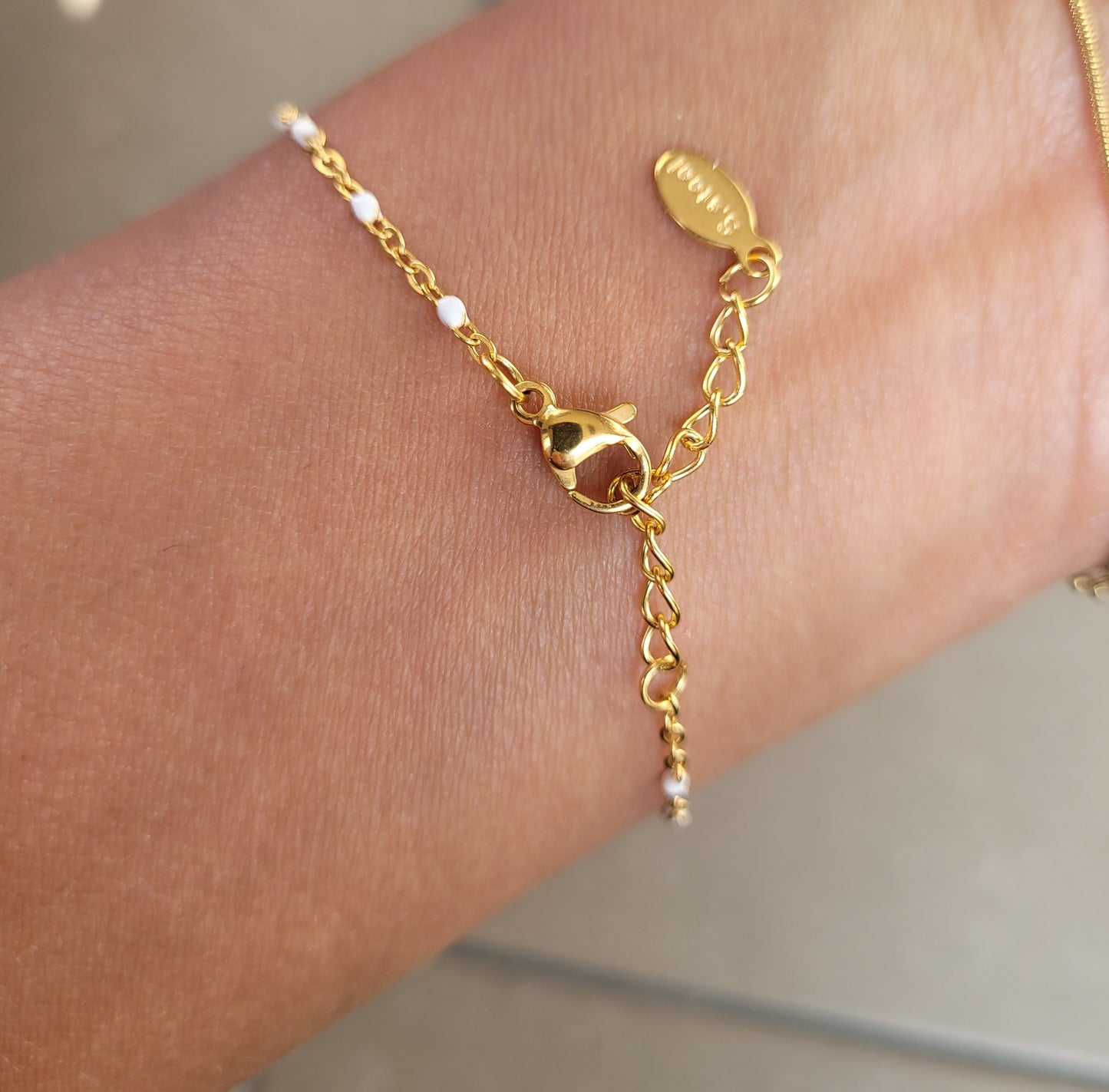 BRACELET NATHY BLANC