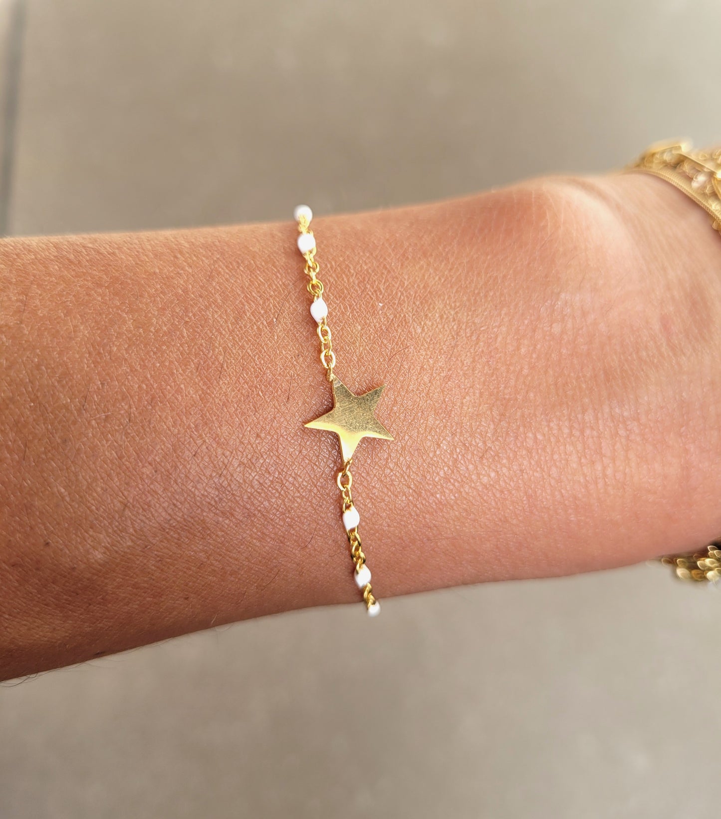 BRACELET NATHY BLANC