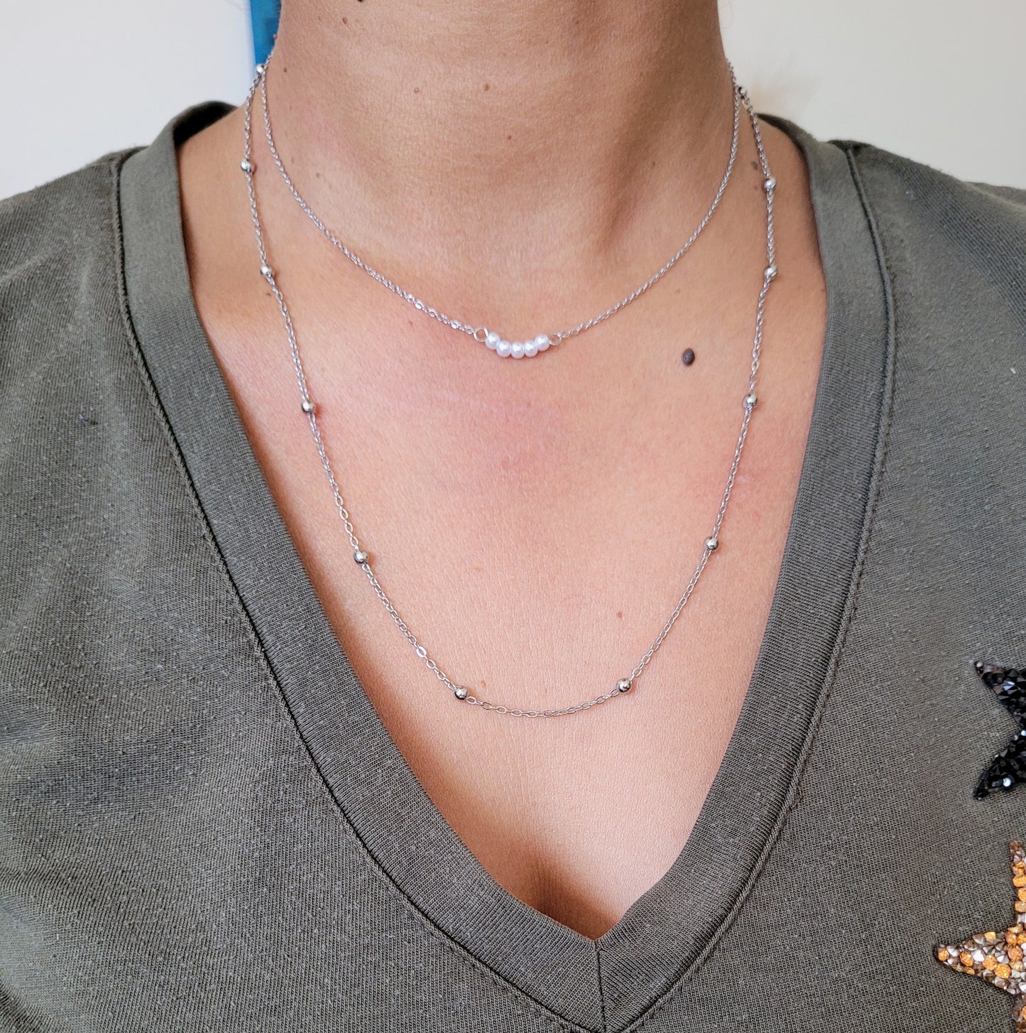 COLLIER CELIA SILVER