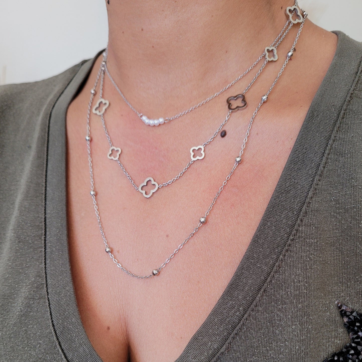 COLLIER CELIA SILVER