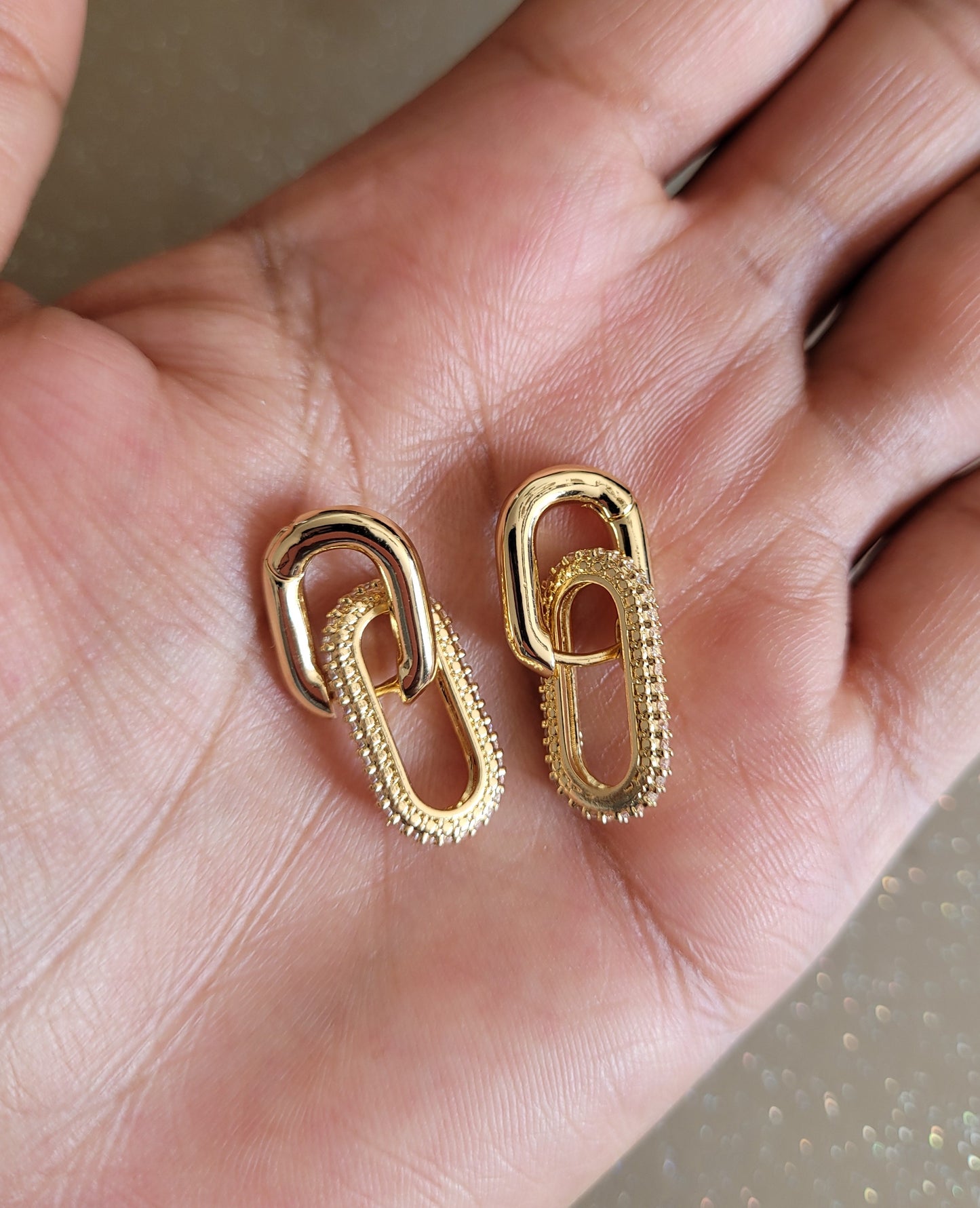 BOUCLES INFINITY GOLD