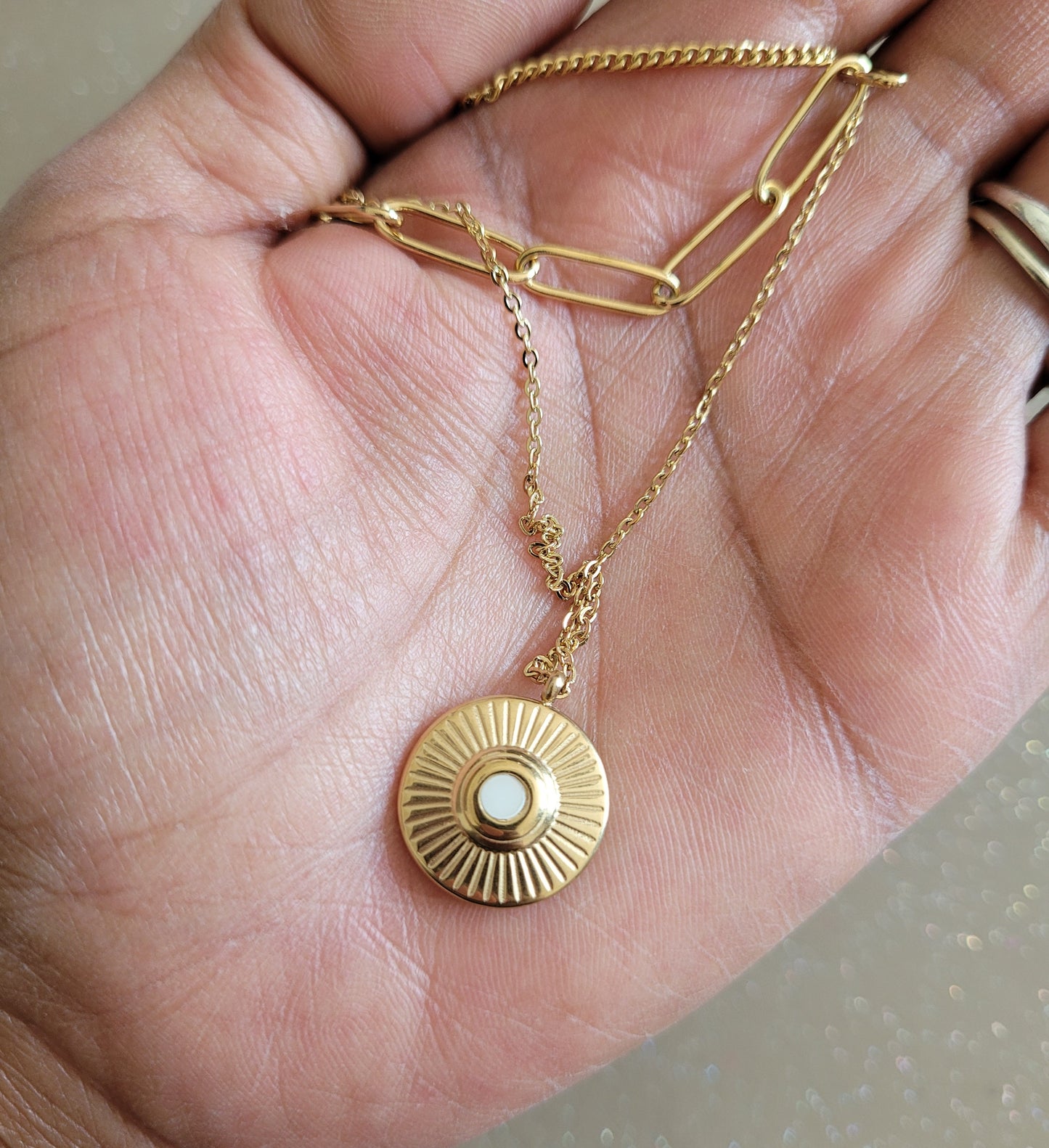 COLLIER MONA GOLD