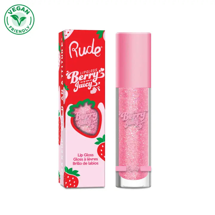 Brillant à lèvres Berry Juicy - Rude Cosmetics