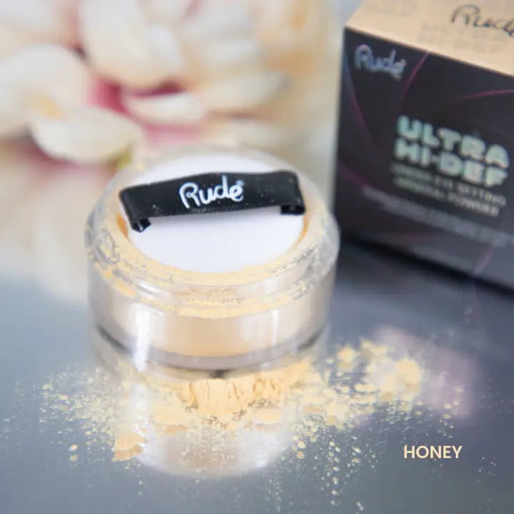 Poudre minérale fixatrice pour les yeux à ultra haute définition - Rude Cosmetics