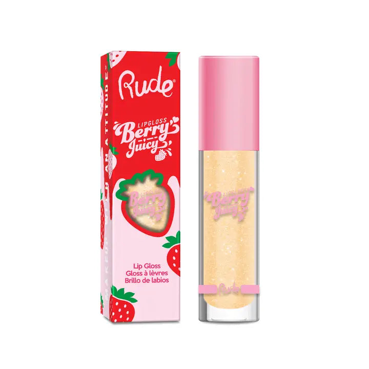 Brillant à lèvres Berry Juicy - Rude Cosmetics