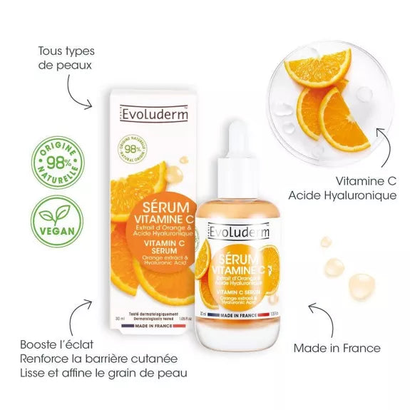 Sérum visage Vitamine C - Evoluderm