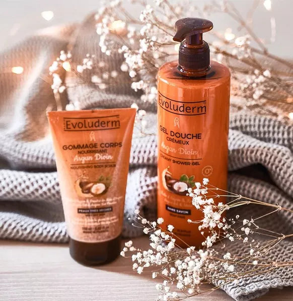 Gel Douche Crémeux Argan Divin -Evoluderm