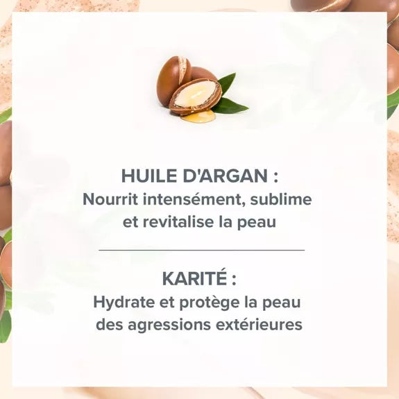 Gel Douche Crémeux Argan Divin -Evoluderm
