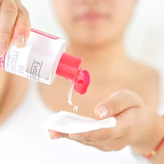 Eau Micellaire Démaquillante Peaux Réactives, Sujettes Aux Rougeurs - Evoluderm