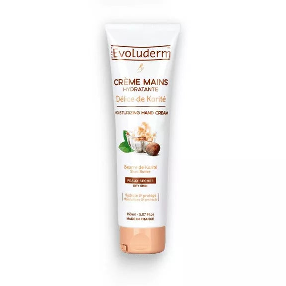Crème Mains Hydratante Délice de Karité -Evoluderm