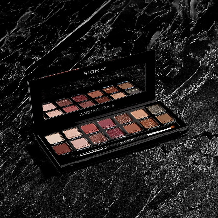 Palette yeux Warm Neutrals SIGMA Beauty