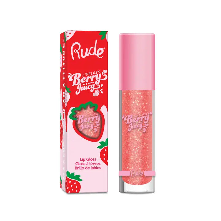 Brillant à lèvres Berry Juicy - Rude Cosmetics