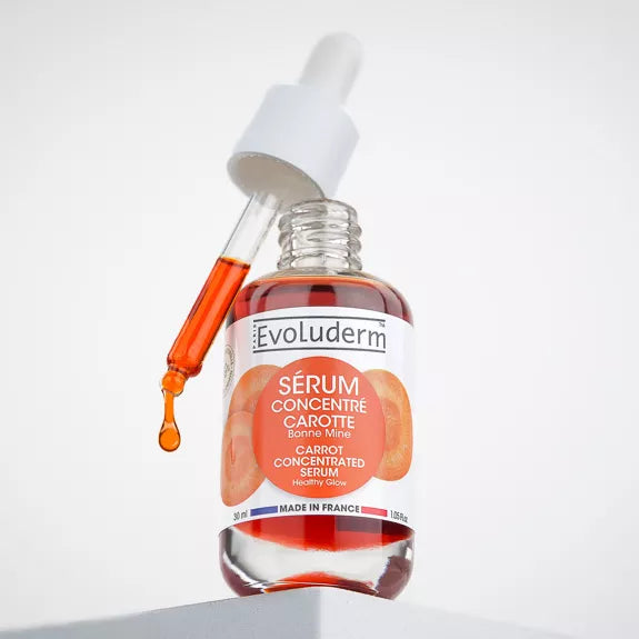 Sérum visage Concentré Bonne Mine Carotte - Evoluderm
