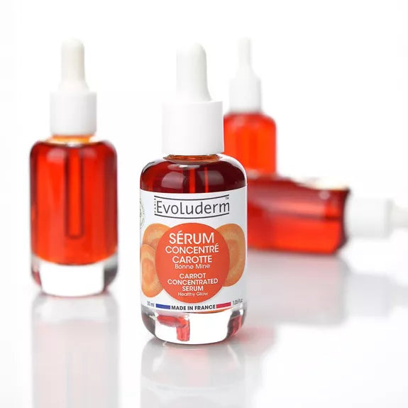 Sérum visage Concentré Bonne Mine Carotte - Evoluderm