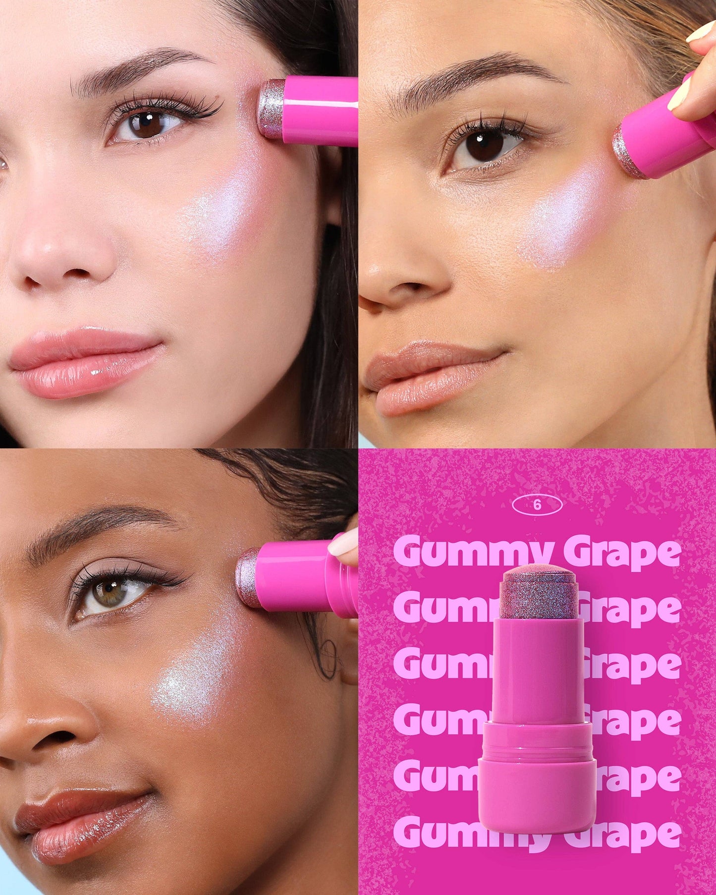 Stick Gelée Éclat Glacé (006, Gummy Grape)