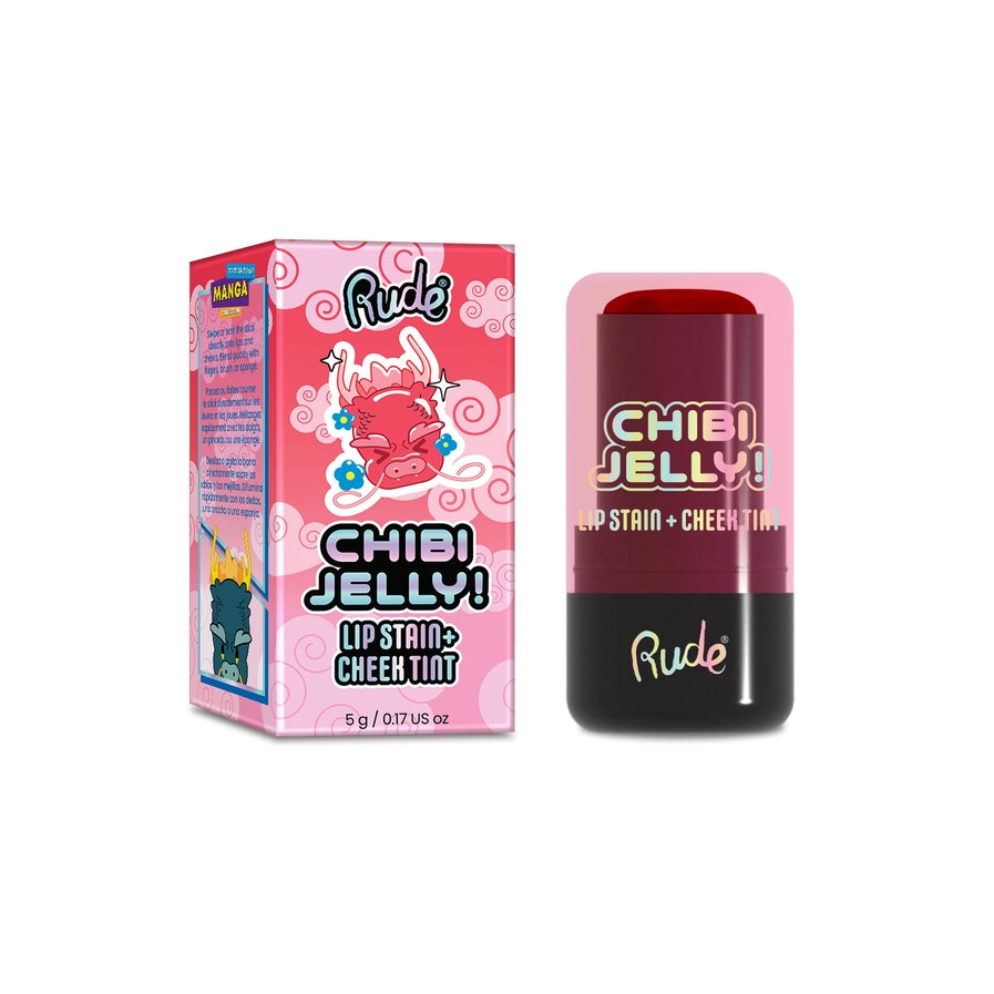 Gelée Blush et lèvres / Chibi Jelly Lip Stain -Rude Cosmetics