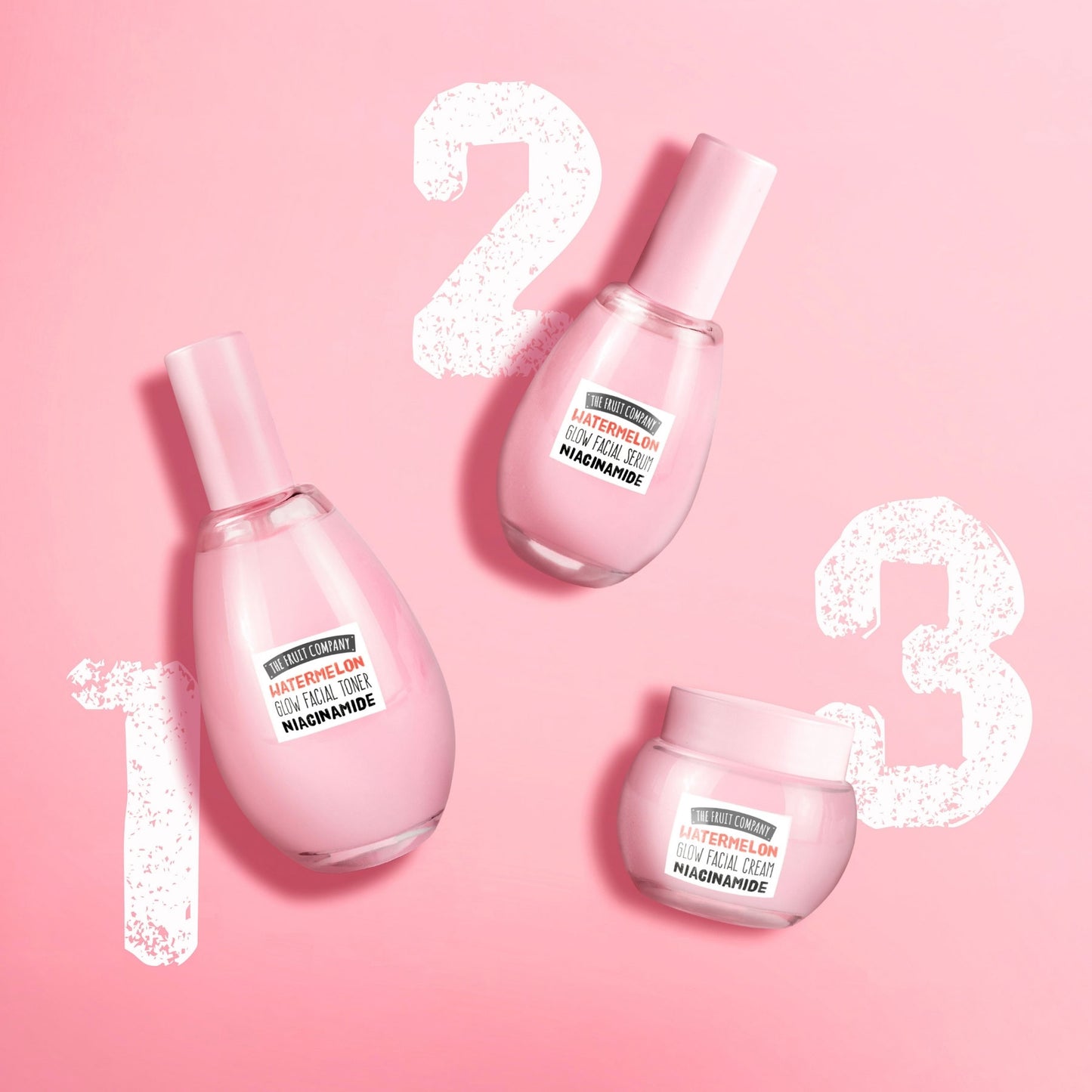 SET ROUTINE SOIN VISAGE À LA 🍉 "YOU GLOW GIRL" - THE FRUIT COMPANY