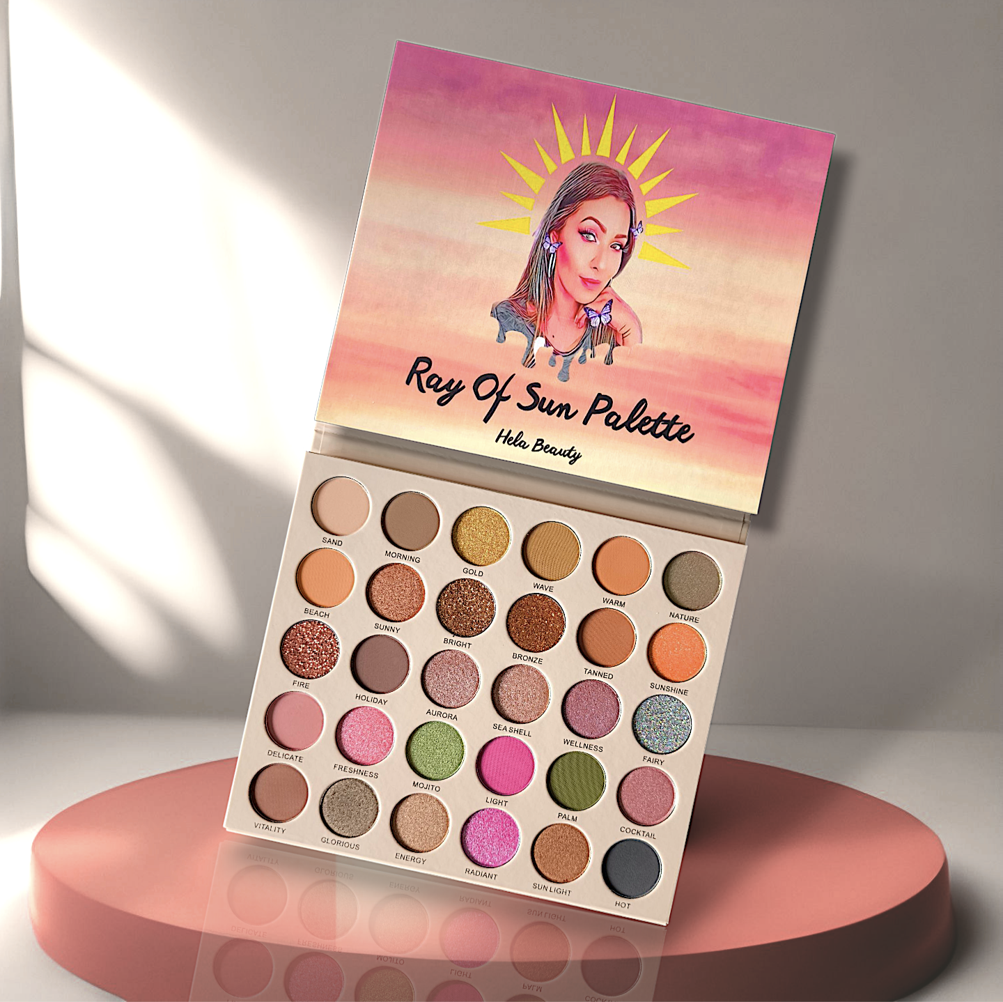 RAY OF SUN PALETTE - HELA BEAUTY