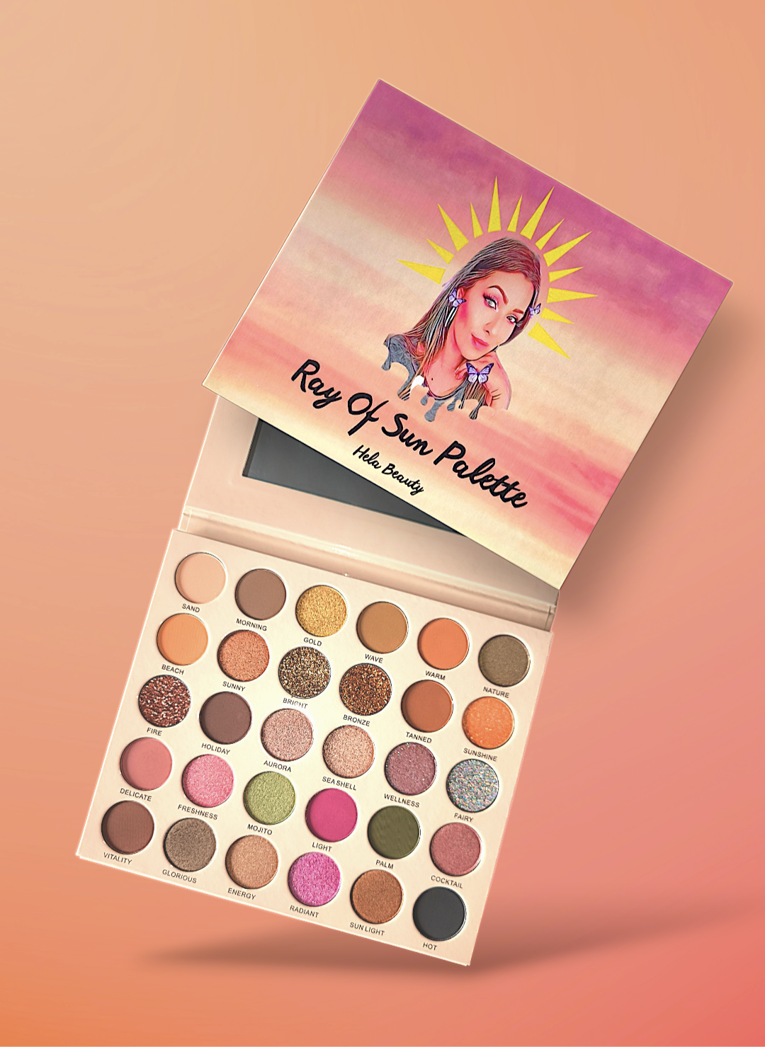 RAY OF SUN PALETTE - HELA BEAUTY