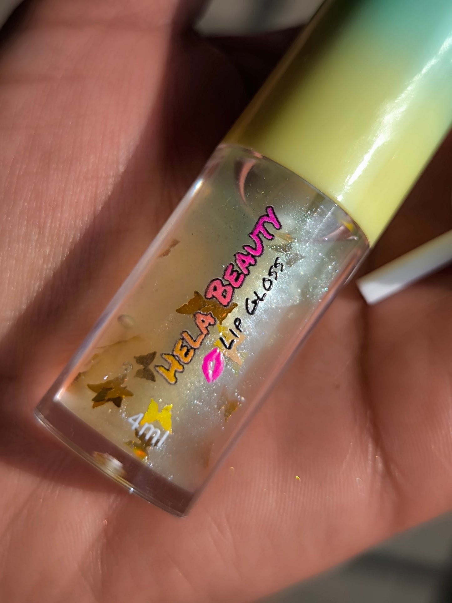 PORTE CLÉ GLOSS MINT & YELLOW - HELA BEAUTY
