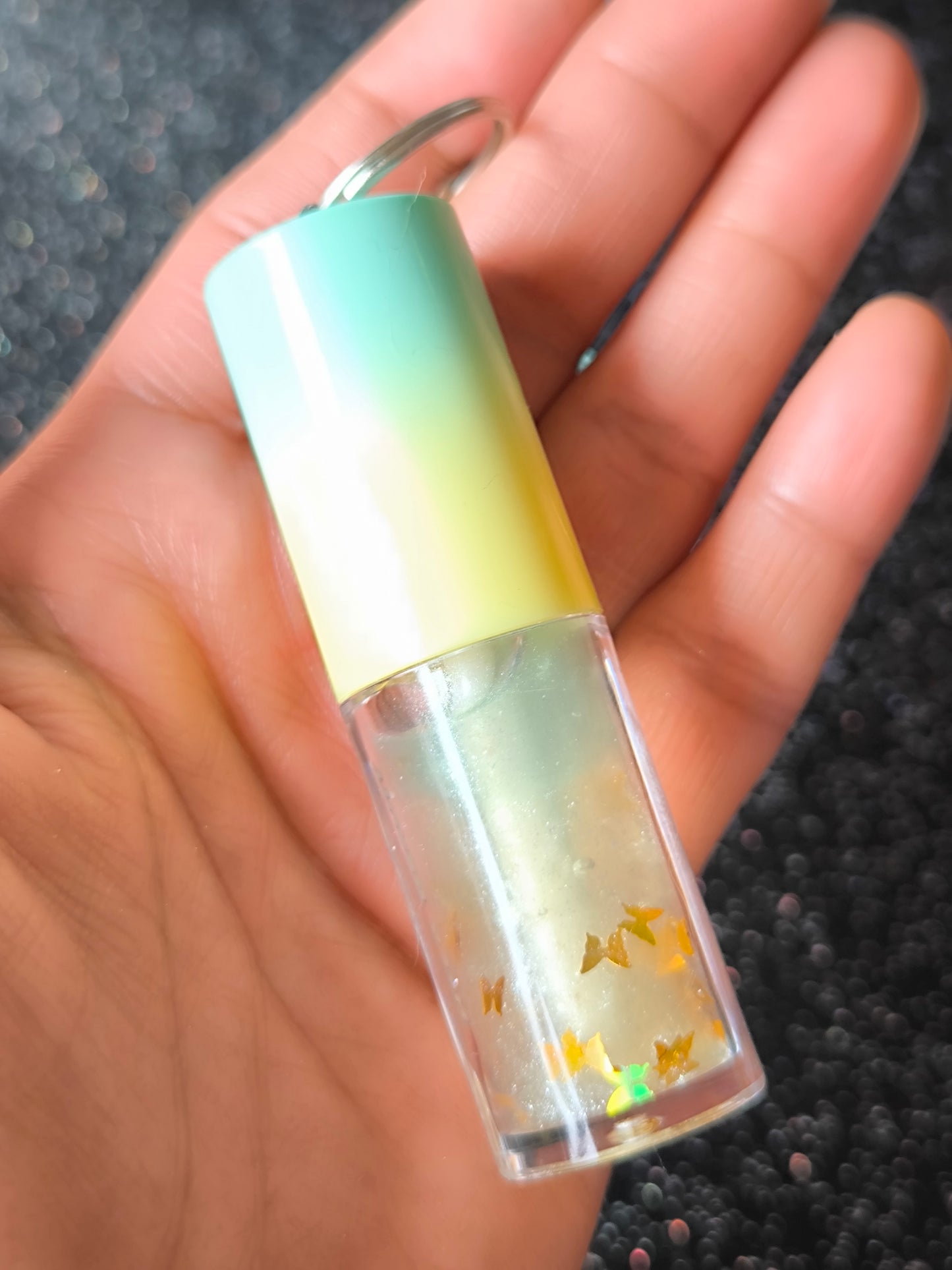 PORTE CLÉ GLOSS MINT & YELLOW - HELA BEAUTY