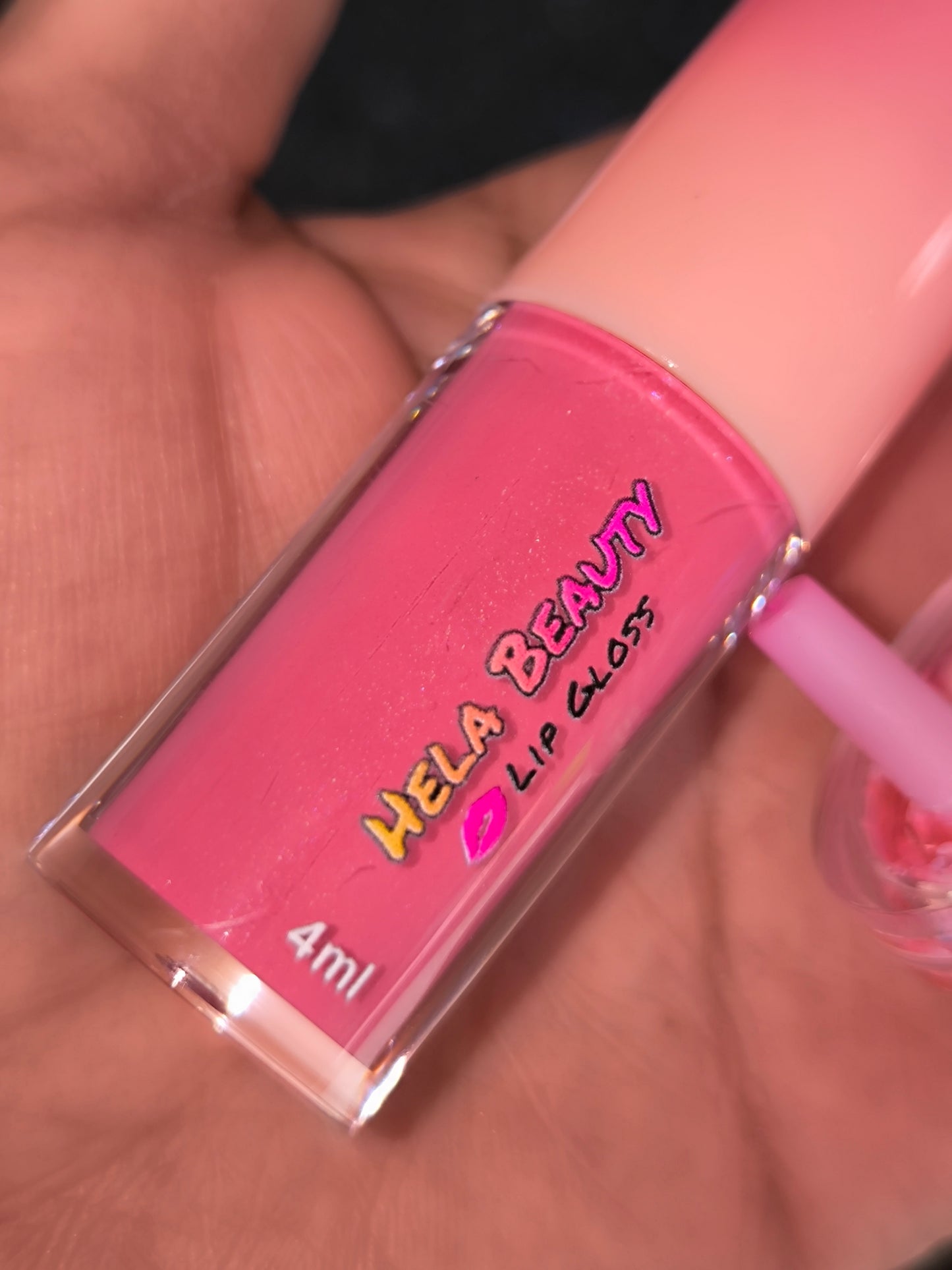 PORTE CLÉ GLOSS DUO PINK BUBBLES - HELA BEAUTY