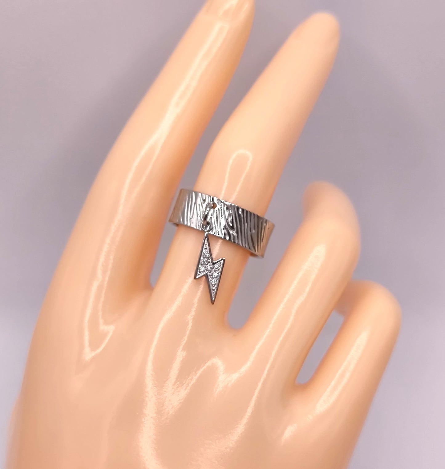 BAGUE FLASH SILVER