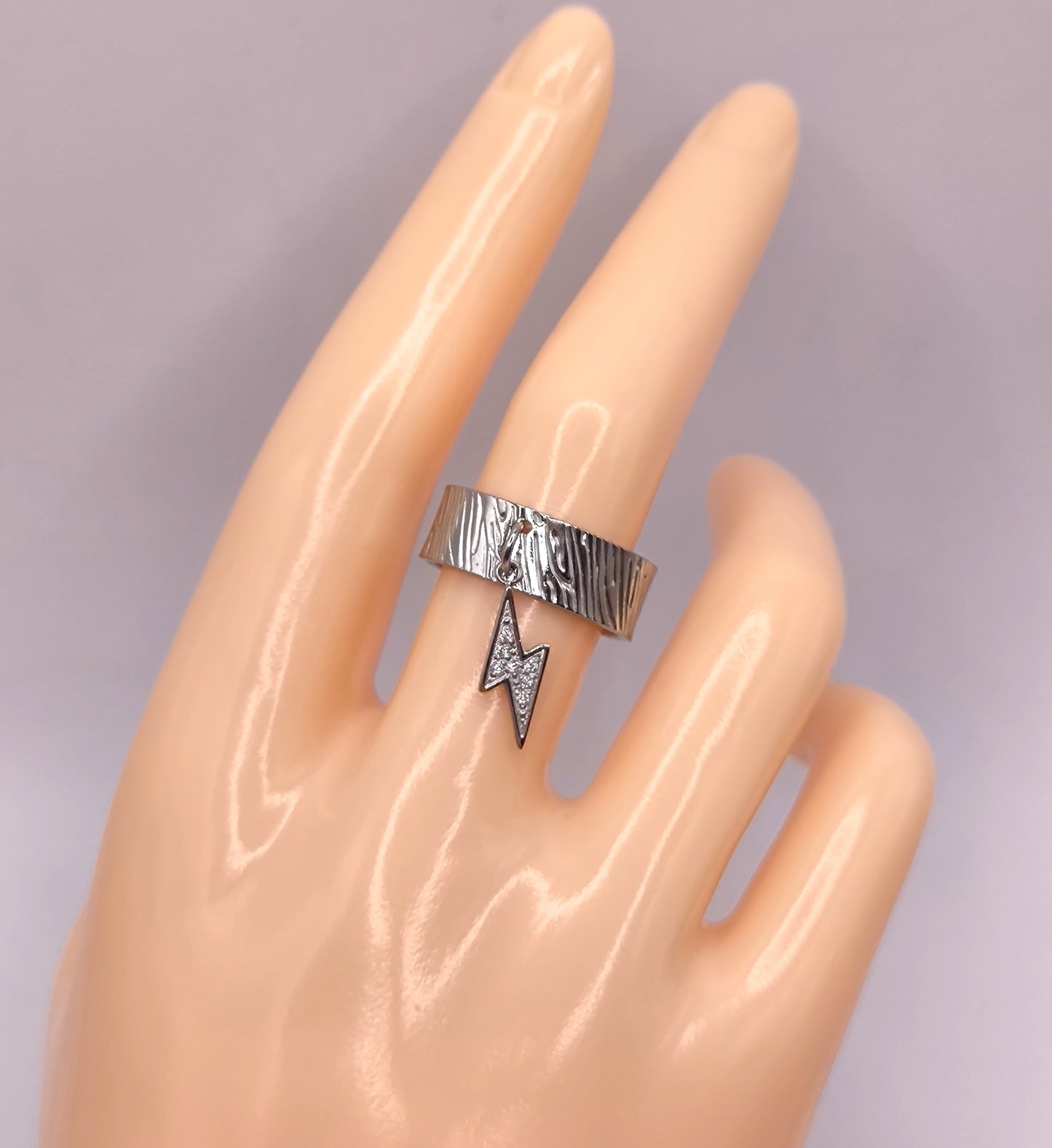 BAGUE FLASH SILVER