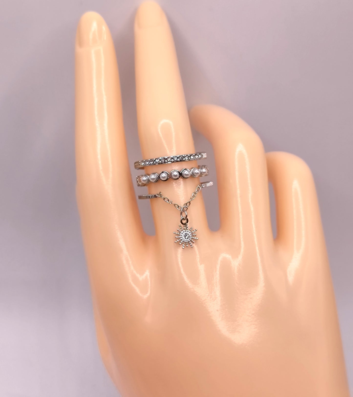 BAGUE SELENA SILVER