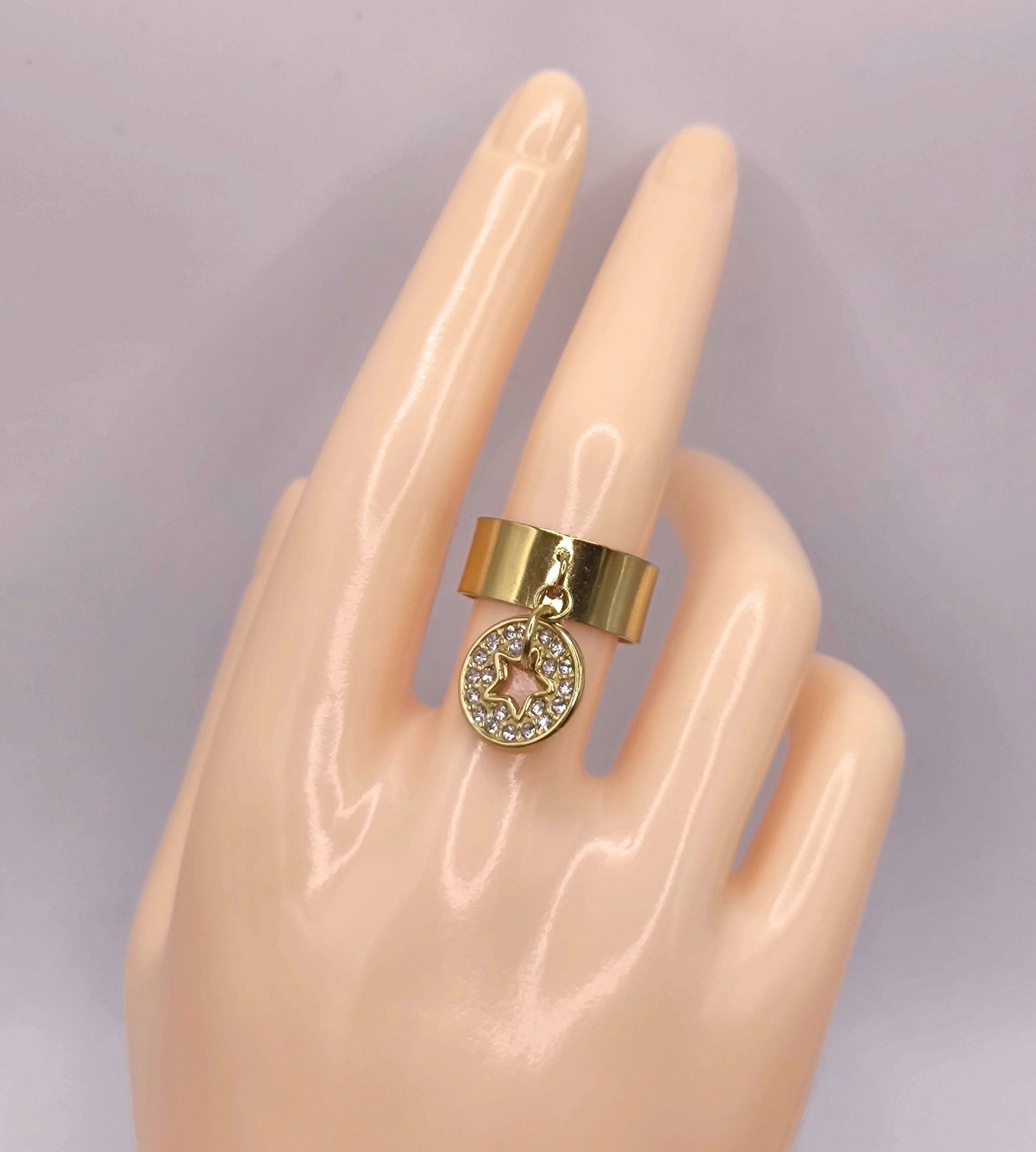 BAGUE STARRY GOLD