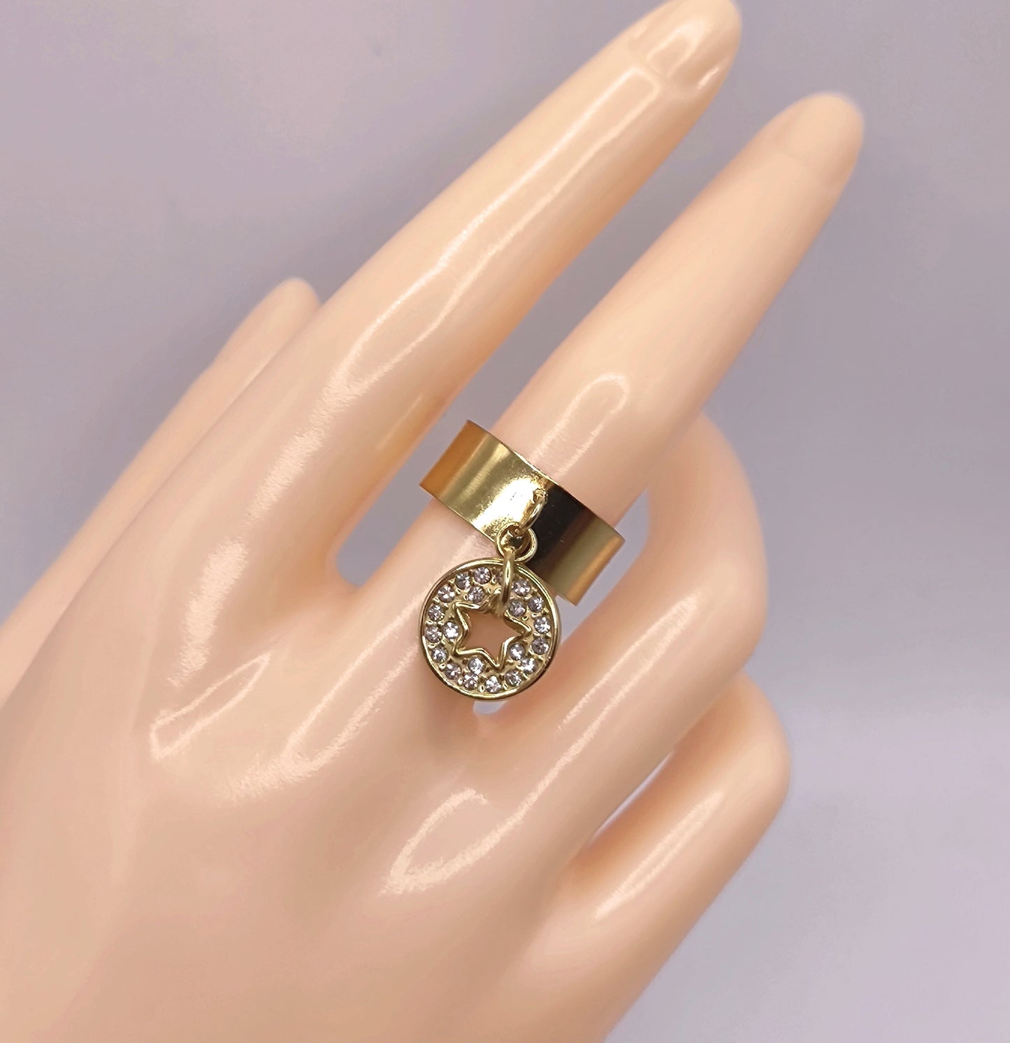 BAGUE STARRY GOLD