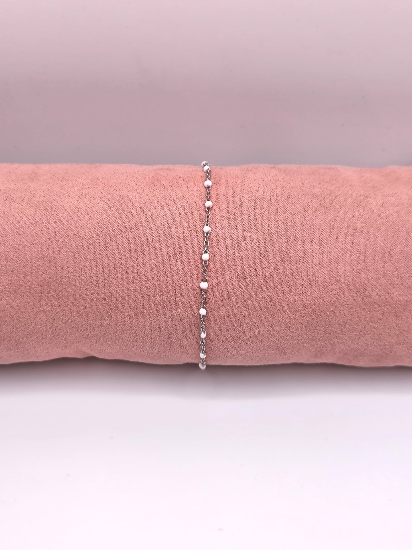 BRACELET PERLA BLANC SILVER