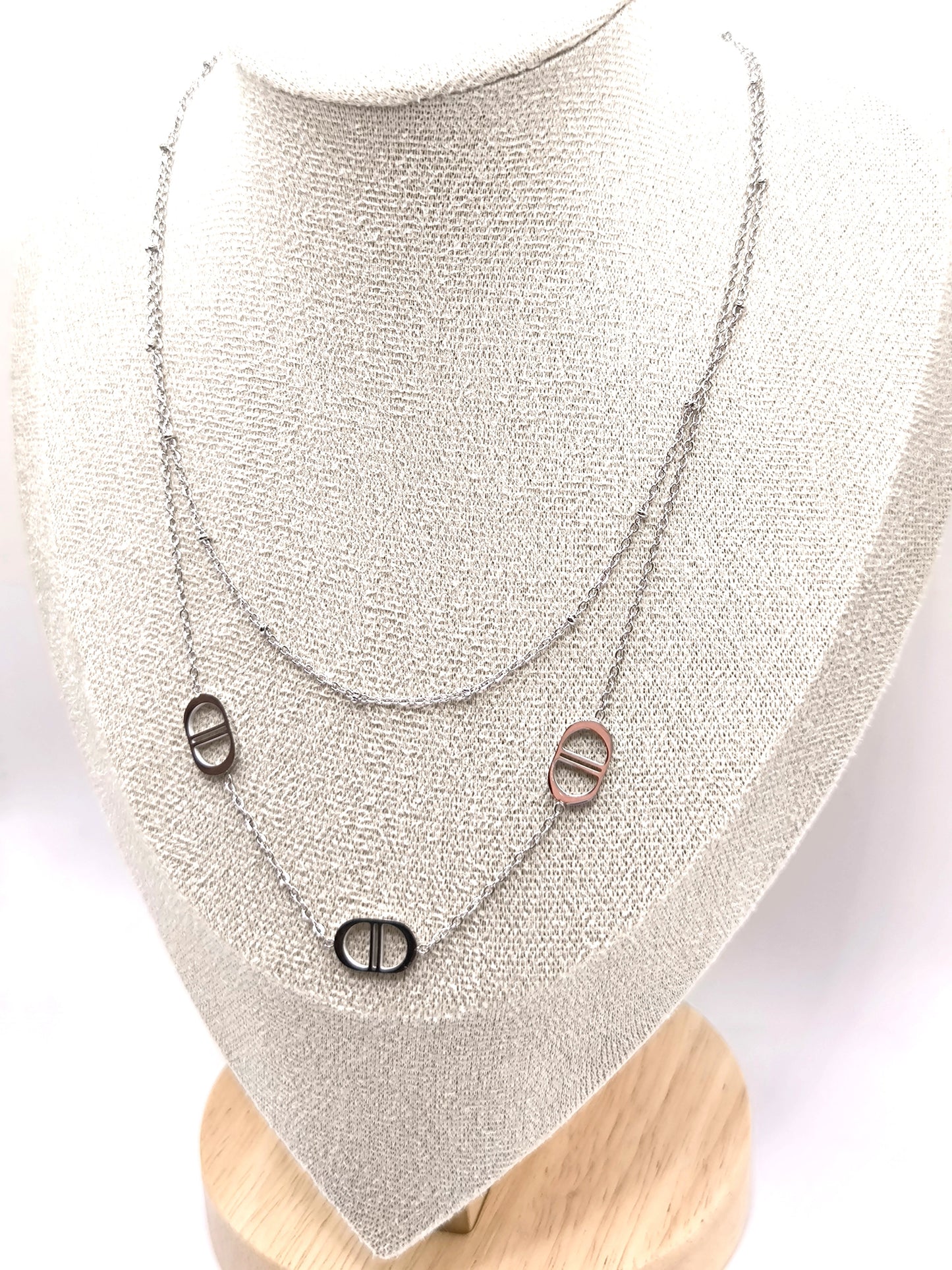 COLLIER JUSTINE SILVER