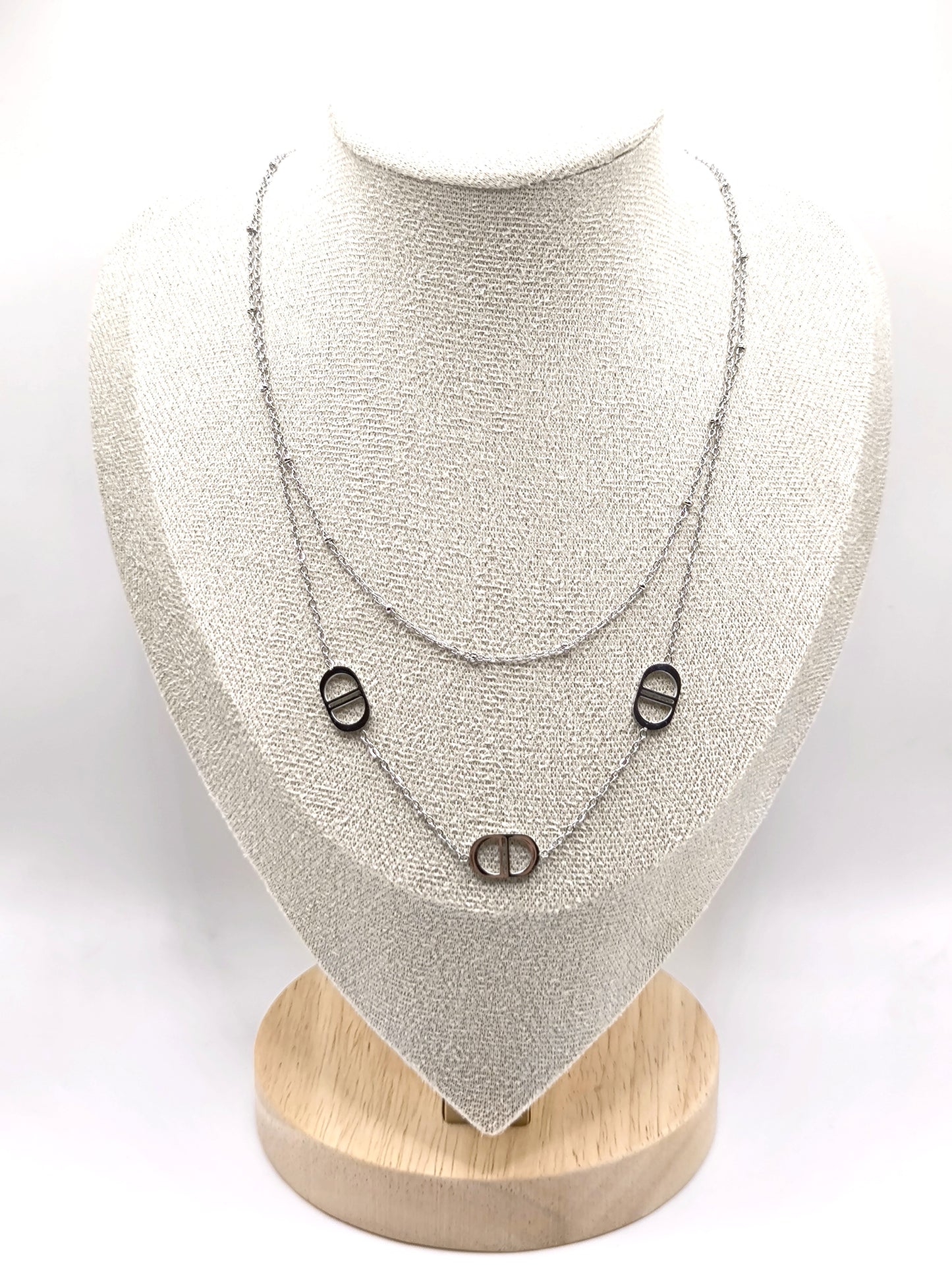 COLLIER JUSTINE SILVER