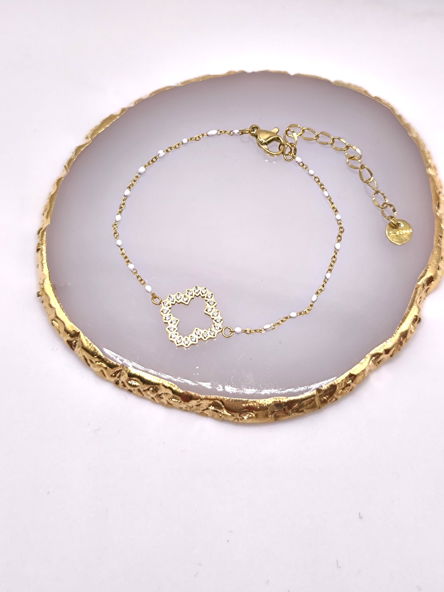 COLLIER PERLA STRASS
