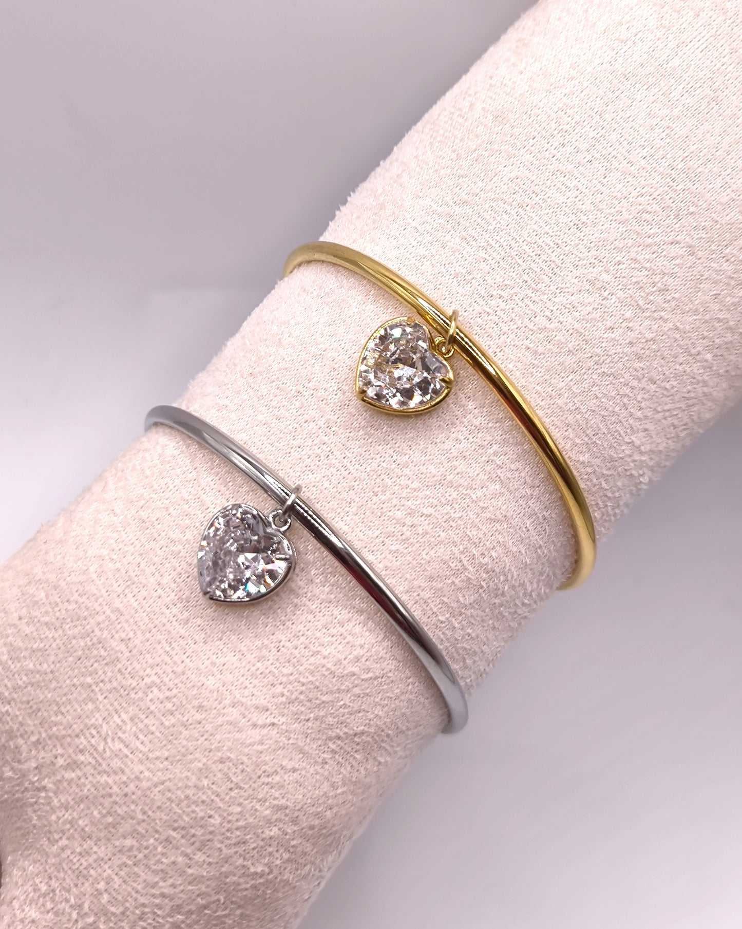 JONC BRELOQUE VALENTINE GOLD / SILVER