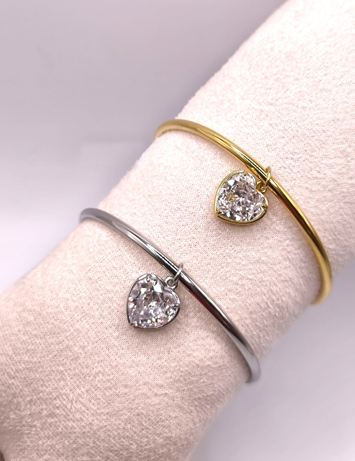 JONC BRELOQUE VALENTINE GOLD / SILVER