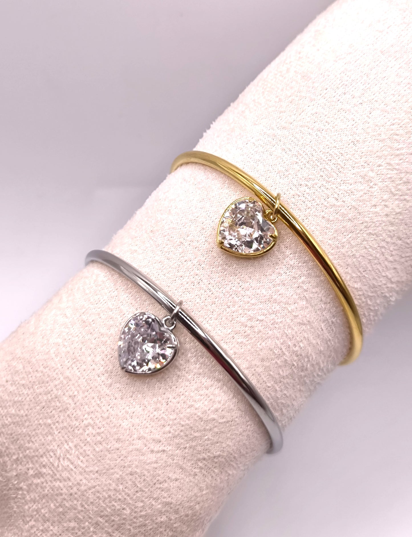 JONC BRELOQUE VALENTINE GOLD / SILVER