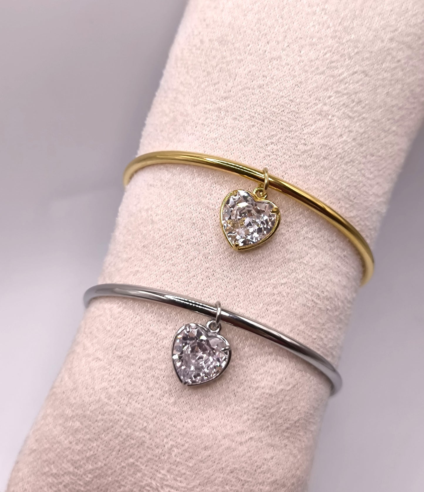 JONC BRELOQUE VALENTINE GOLD / SILVER