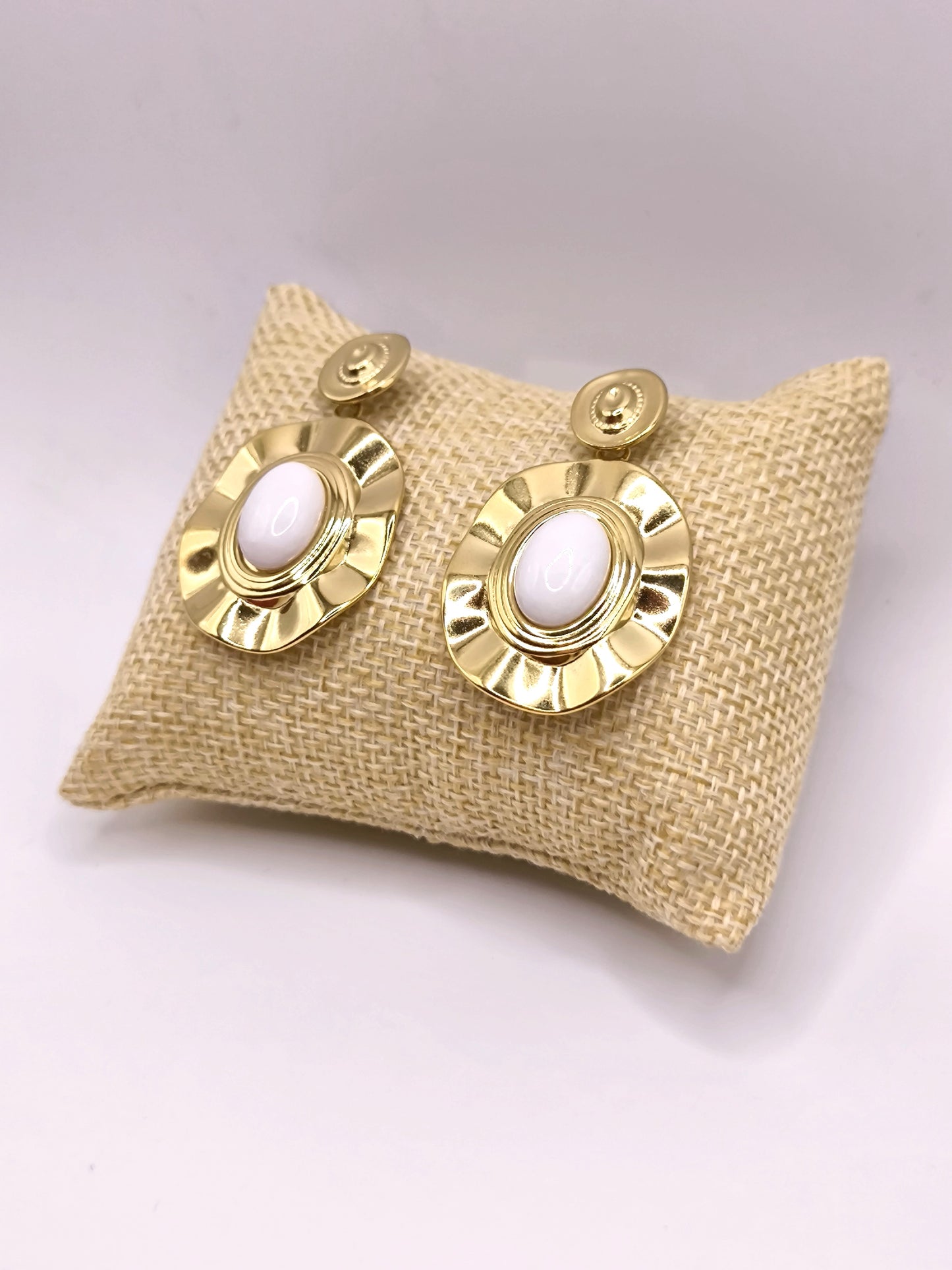 BOUCLES SHERINE WHITE