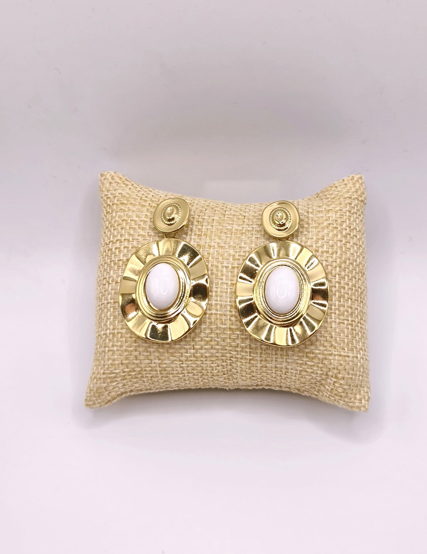 BOUCLES SHERINE WHITE